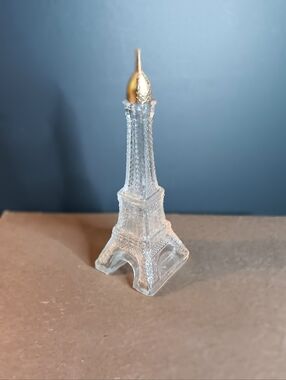 Vintage Avon Eiffel Tower Cologne Bottle '70's 8" Tall × 2.75" Wide